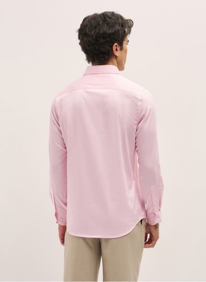THE BEAR HOUSE Men's Shirt for Casual and Formal Wear | Classic Button-Down Style for Office, Daily Use, Travel, Events & All-Season Outfits | Versatile & Stylish Wardrobe Essential for Every Occasion - Image 3