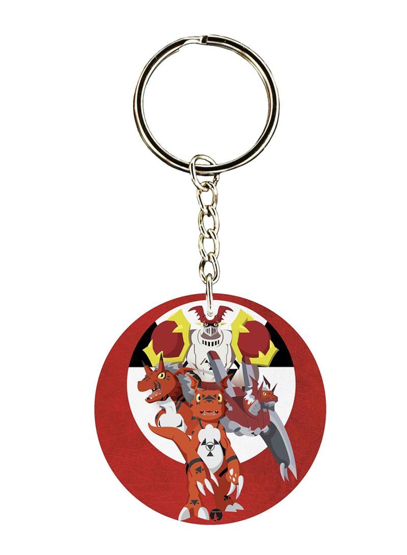 RKN The Anime Digimon Printed Keychain