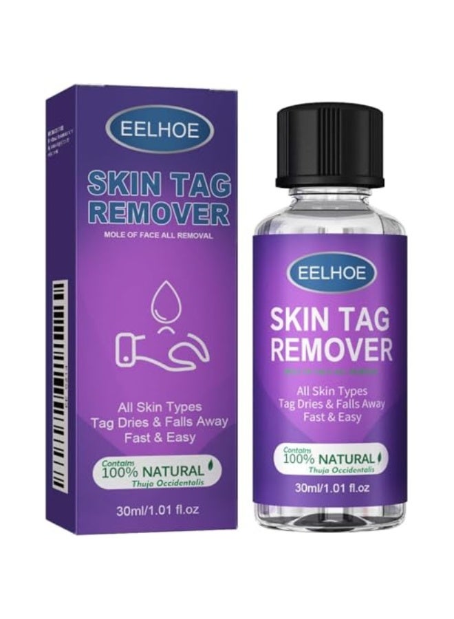 EELHOE Skin Tag Remover, Wart Remover Freeze Off, Fast-Acting Liquid Wart Removal for Plantar, Wart Corn Callus Remover 30Ml(1pcs) - Image 1
