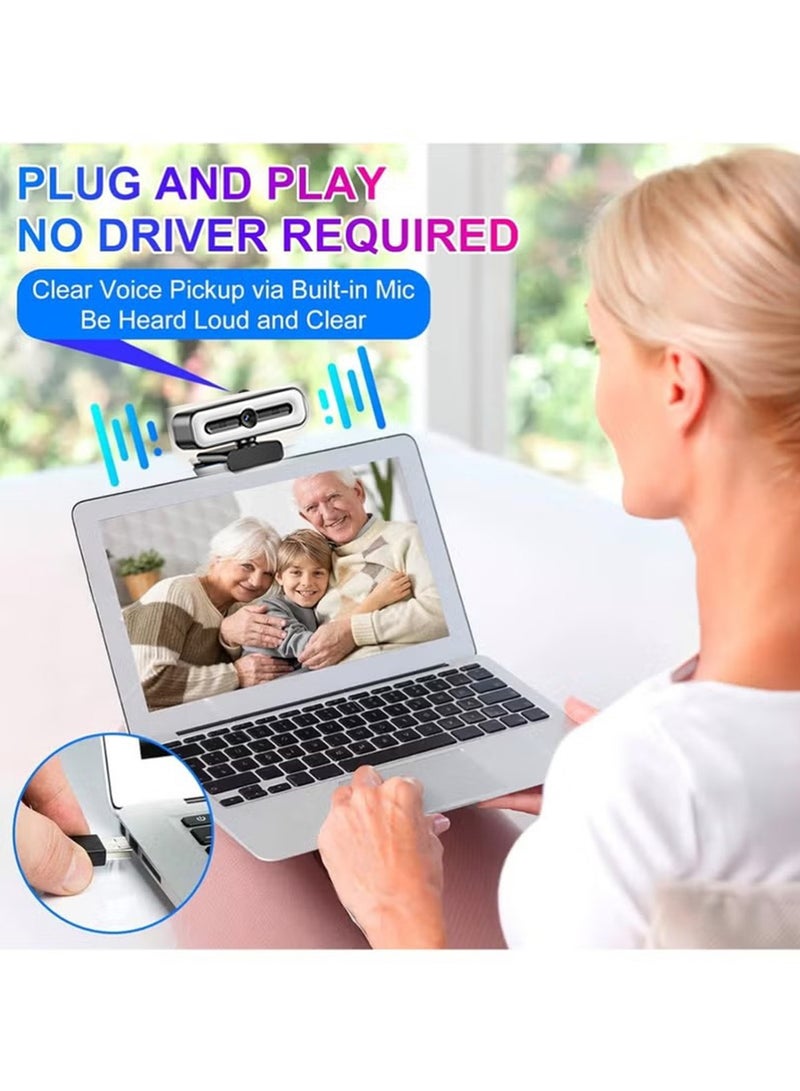 إكس ليفيل كاميرا ويب 4K مع ميكروفون لسطح المكتب - Image 5