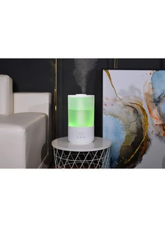 Premium 4000 ml Tall Essential Oil Diffuser 4L 4 Liter 50 Hour Run with Remote Timer Aroma Humidifier 1 Gallon Big Capacity High Mist Output for Large Room Huge Size Mood Lights White T401