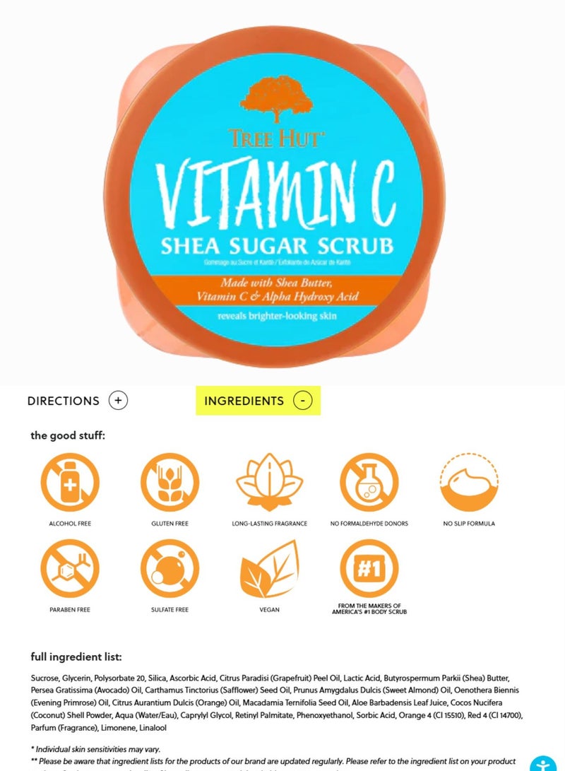 تري هت مقشر سكر الشيا بفيتامين سي 510 جرام - Image 5