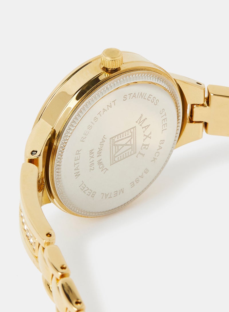 Maxel Women's Fashion Waterproof Analog Wrist Watches MX128 - 28mm - Image 4