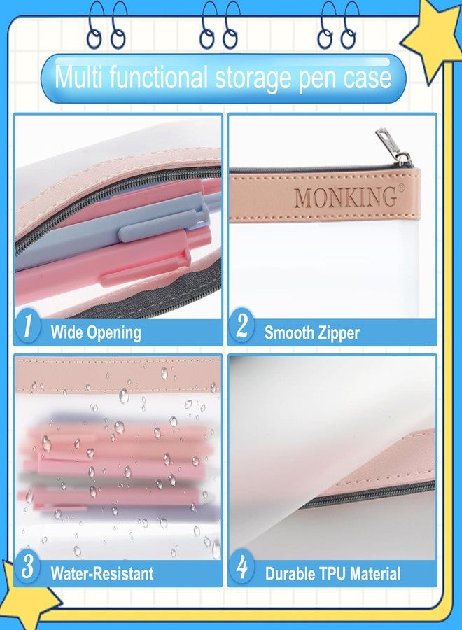Monking Large Magic Grooved Practice Copybook 5 Pack with Pen Bag, Reusable Children's Magic Copybooks, Magical Handwriting Workbooks Number Letter Tracing for Kids Age 3-8 Kindergarten Preschool Calligraphy - Image 4
