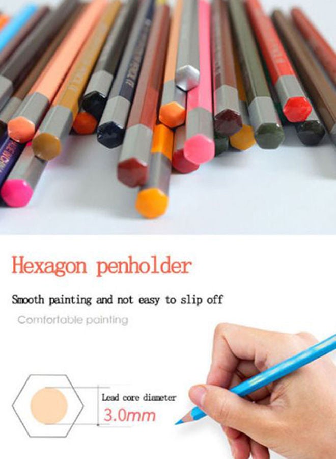 NIBEMINENT 72-Color Water-Soluble Colour Lead Roller Blind Set Multicolour - Image 3