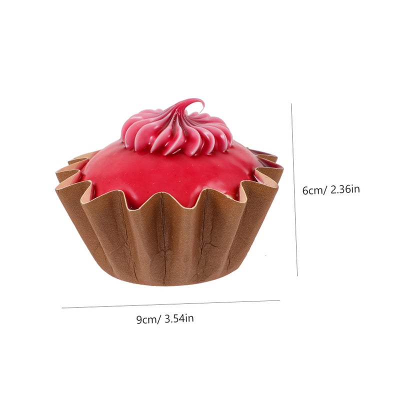 Realistic Artificial Dessert Models 6PCS Faux Food Display Props For Tabletop Decoration - Image 3