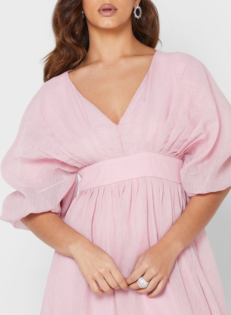 خزانة فستان باكمام كيمونو - Image 3