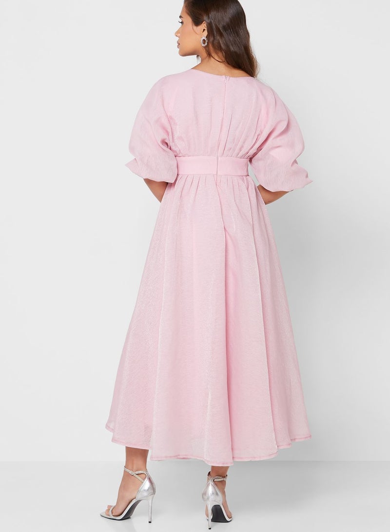 خزانة فستان باكمام كيمونو - Image 2