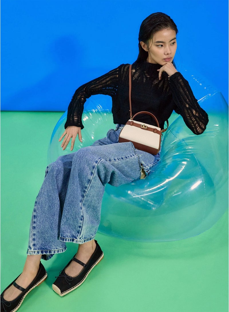 تشارلز & كيث حقيبة كتف بحزام معدني بإبزيم معدني من تشارلز آند كيث - Image 5