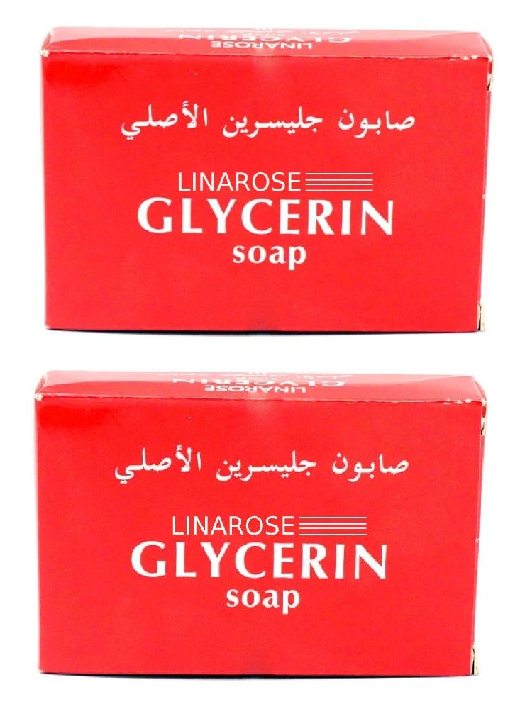 LINA ROSE Two Pieces of Glycerin Soap 125 G - Image 1