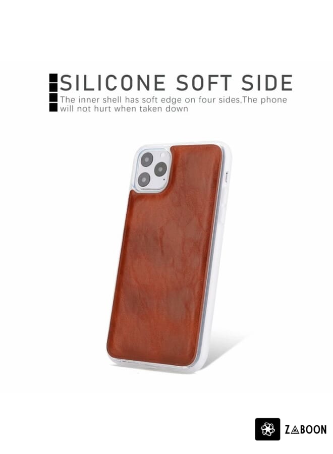 Zaboon Protective Case For Blackview A53 / A53 Pro Skin Feel Magnetic Leather - Image 3