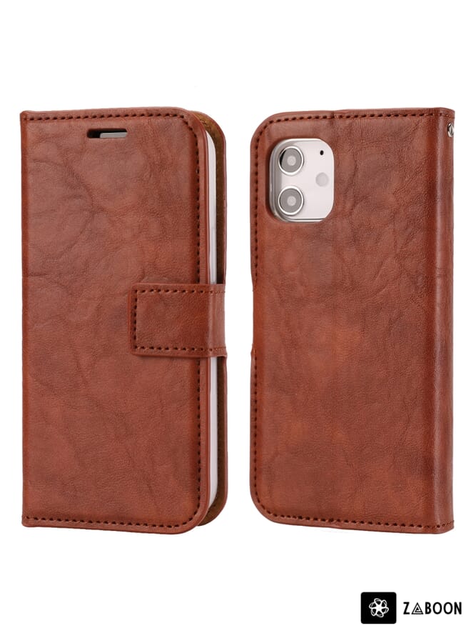 Zaboon Protective Case For Blackview A53 / A53 Pro Skin Feel Magnetic Leather - Image 1