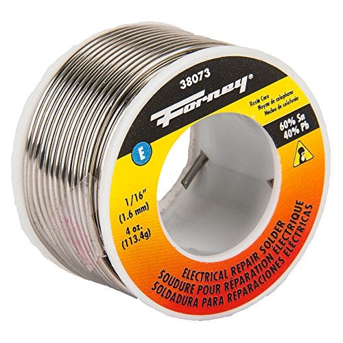 Forney 38073 Solder Rosin 1/16", 4 oz.,Silver - Image 1