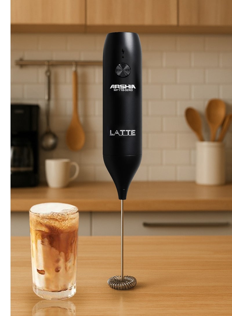 Arshia أرشيا جهاز خفق الحليب القابل لإعادة الشحن MF118-3243 - Image 3