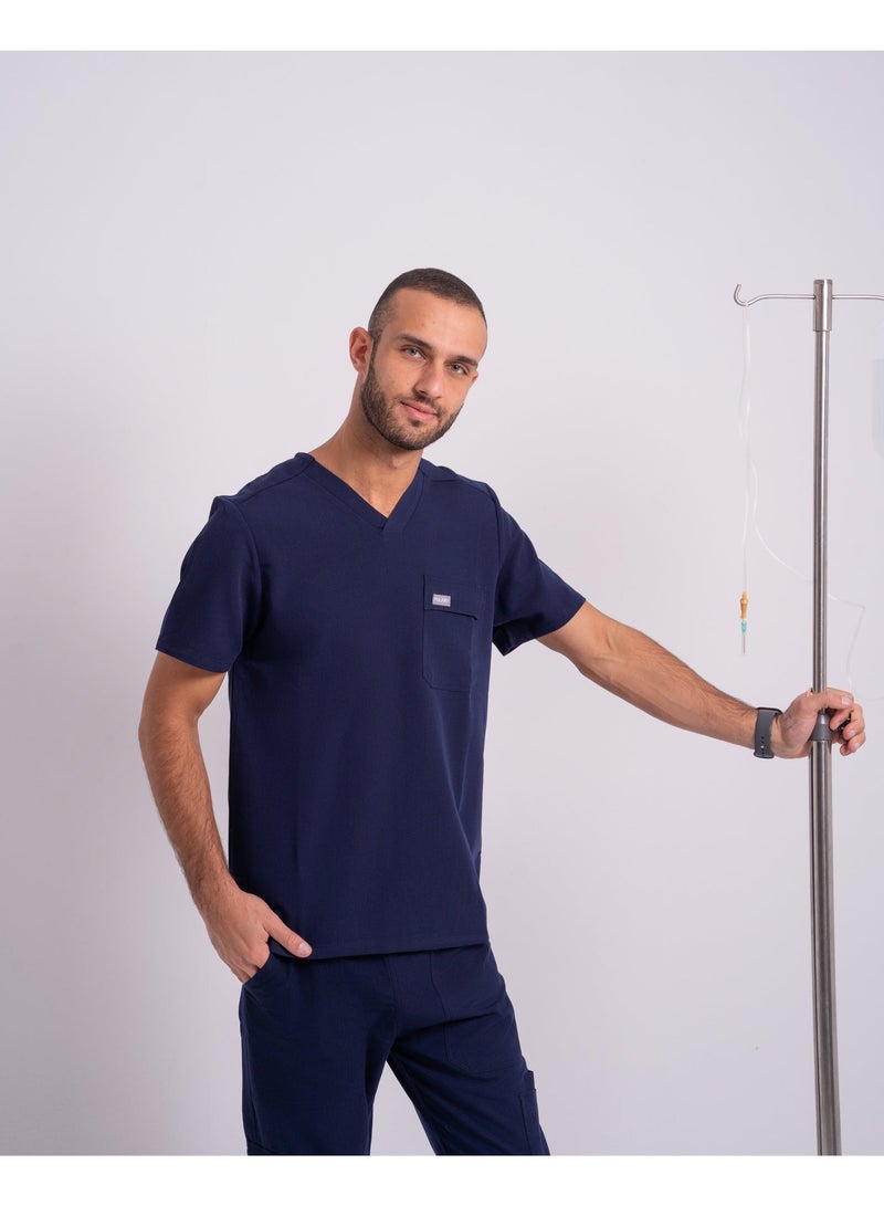 Pulary Men Navy full scrubs - Image 1