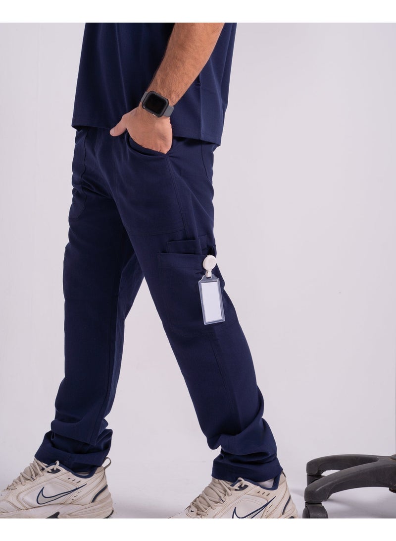 Pulary Men Navy full scrubs - Image 2