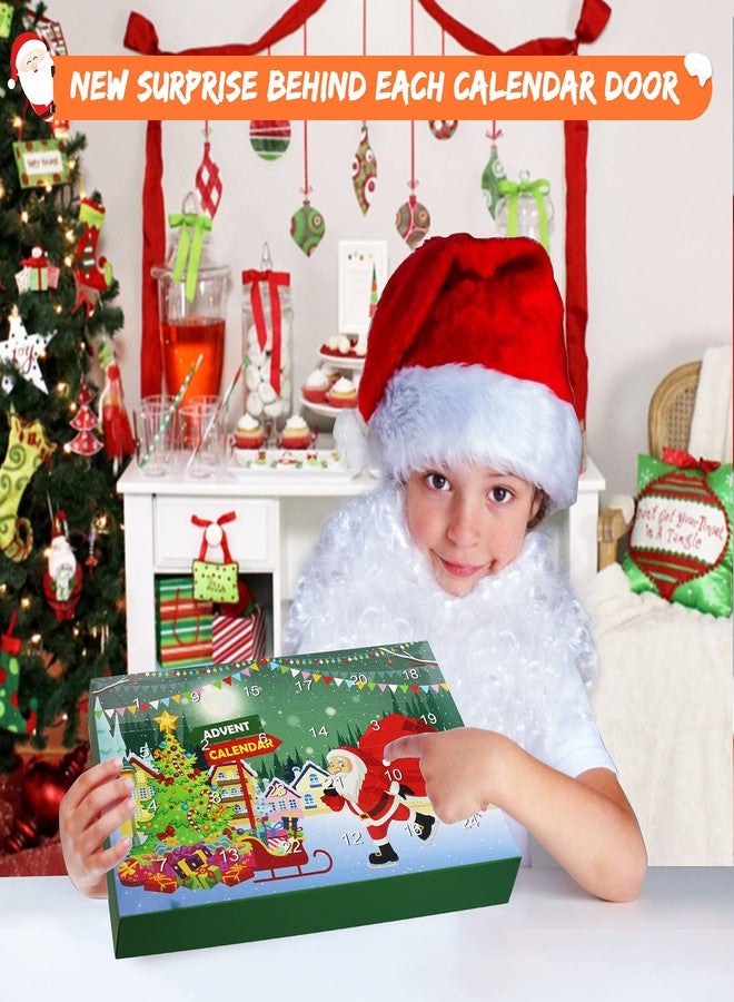 Sakayo Christmas Advent Calendar 2026 for Kids 24 Days Christmas Countdown Calendar with 24 Pcs Animal Finger Puppets Plush Toys Xmas Party Favors Xmas Gifts for Toddler Boys Girls Children Teens - Image 3