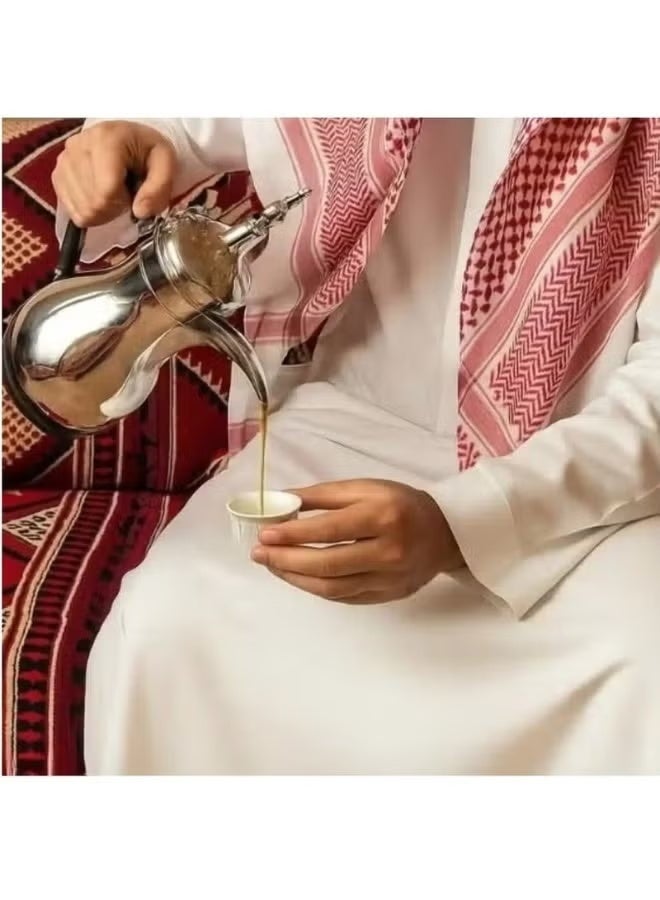 Denx DX3410 Arabic Coffee Dallah & Electric Tea Kettle Set, 1L Dallah and 1.2L Electric Kettle, Digital Heating Base, Stainless Steel Coffee Pot & Kettle Set, Electric Arabic Coffee Maker with UAE Plug - Image 5