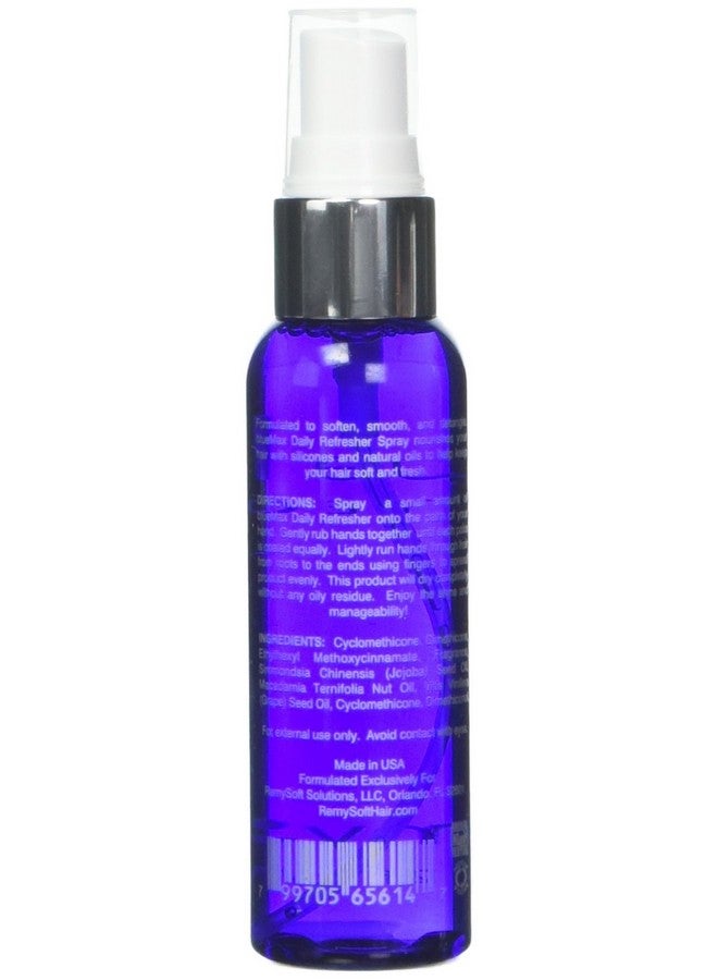 RemySoft Emysoft Bluemax Daily Refresher Safe For Hair Extensions Weaves And Wigs Salon Formula Leavein Conditioner Scented - Image 3