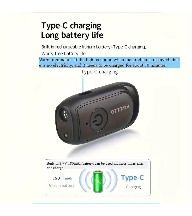 Portable Soundwave Dog Repellent Anti Barking Device Black Tone - Image 1
