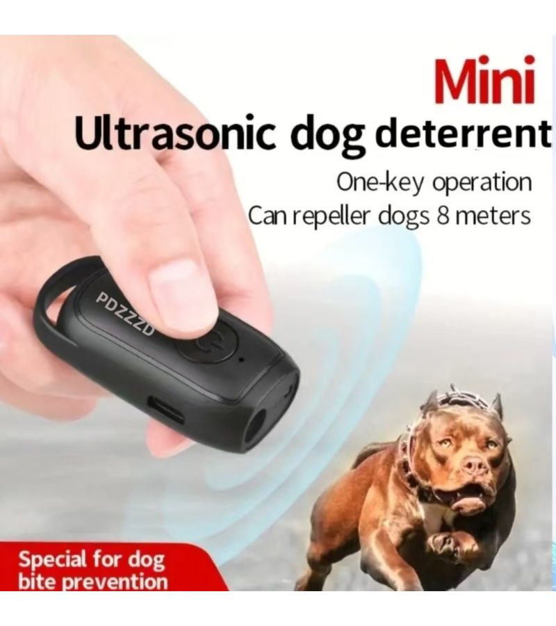 Portable Soundwave Dog Repellent Anti Barking Device Black Tone - Image 3