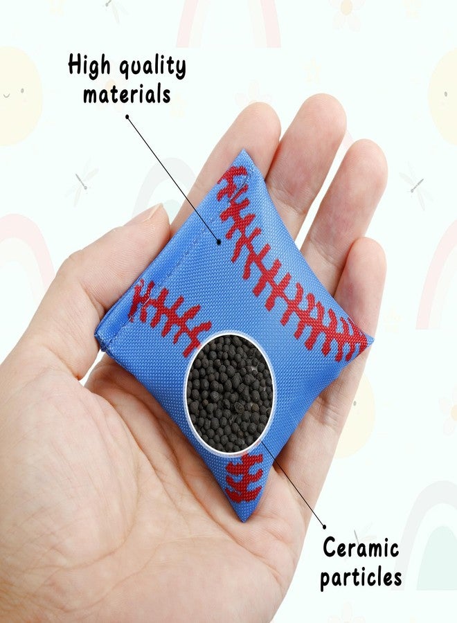 Dyrfolm 32 Pack Mini Bean Bags, Colorful Cornhole Bean Bags, Small Bean Bags for Kids, Adults & Family, 2.36 x 2.36 Inch - Image 3