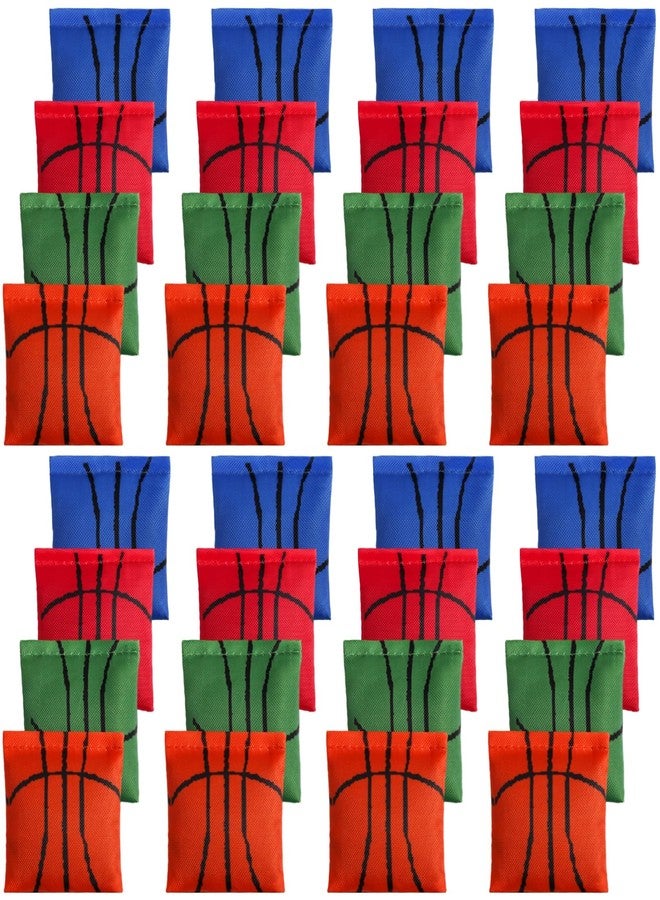 Dyrfolm 32 Pack Mini Bean Bags, Colorful Cornhole Bean Bags, Small Bean Bags for Kids, Adults & Family, 2.36 x 2.36 Inch - Image 1
