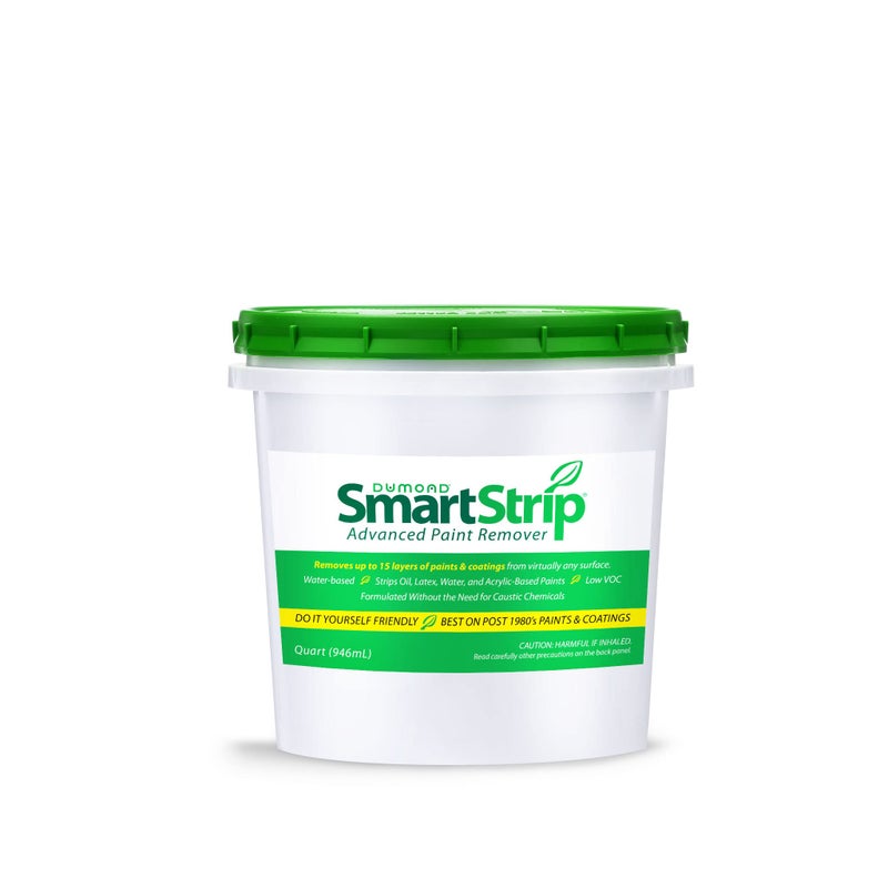 Dumond Smart Strip Advanced Paint Remover, for Removal of Acrylic, Latex, Oil & Water-Based Coatings, Non-Caustic Formula, Indoor/Outdoor, Contractor & DIY Friendly, 1 Gallon - Image 1