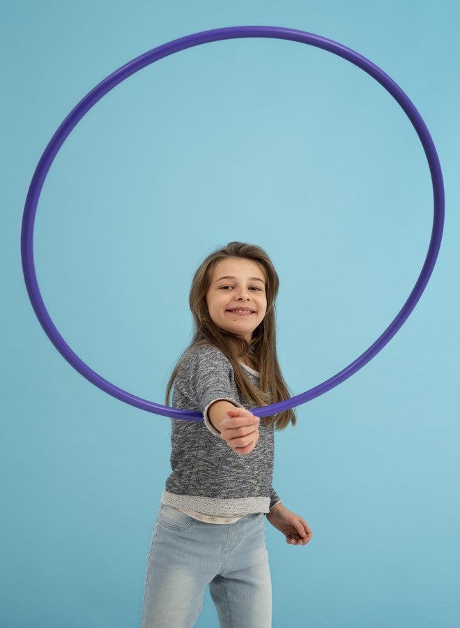 طوق هولا هوب كبير الحجم من فيت فيكس®، مرح ولياقة بدنية مع حلقة للأطفال والكبار - حافظ على نشاطك مع مجموعة طوق الألعاب المميزة هذه! غير قابل للطي (متعدد الألوان) 42 بوصة (105 سم) عبوة من قطعة واحدة - Image 3