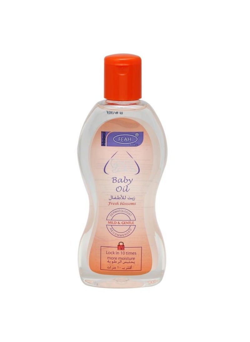 Feah Baby Oil With Fresh Blossoms 200Ml