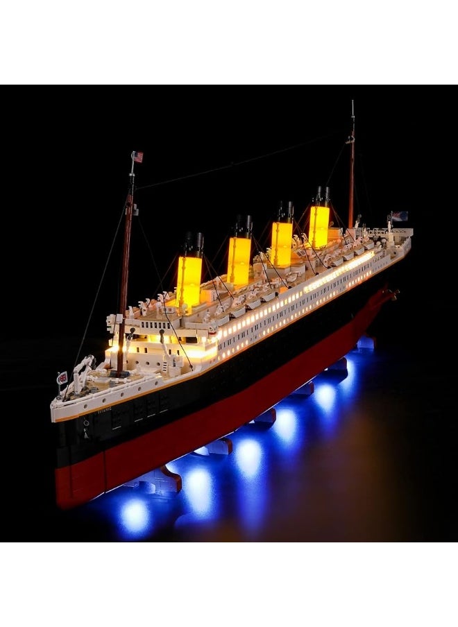 BRIKSMAX - BRIKSMAX Led Lighting Kit for Creator Titanic - Compatible with Lego 10294 Building Blocks Model- Not Include The Lego Set - Image 1