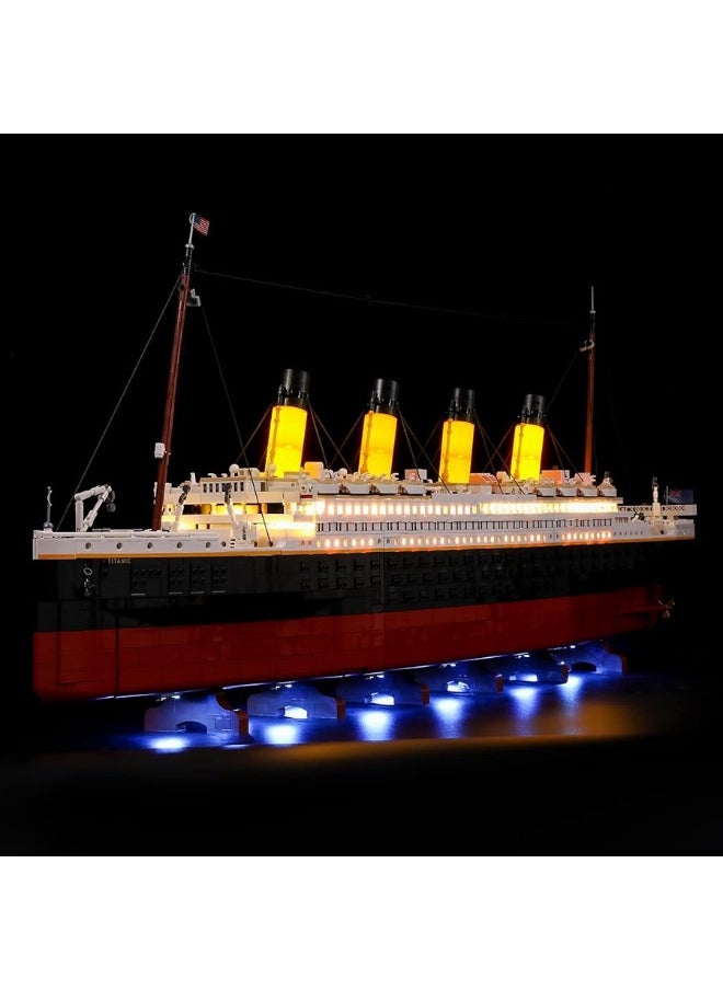 BRIKSMAX - BRIKSMAX Led Lighting Kit for Creator Titanic - Compatible with Lego 10294 Building Blocks Model- Not Include The Lego Set - Image 1