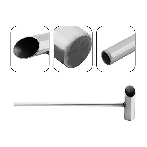 Wendry Machine Spoon, 29cm Long Handle Stainless Steel Sugar Spoon Cotton Candy Machine Spare Parts - Image 3