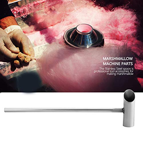 Wendry Machine Spoon, 29cm Long Handle Stainless Steel Sugar Spoon Cotton Candy Machine Spare Parts - Image 4