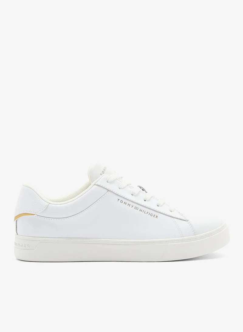 TOMMY HILFIGER Logo Detail Lace Up Low Top Sneakers