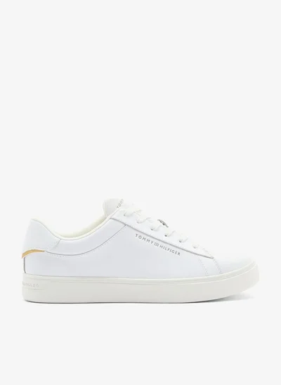 TOMMY HILFIGER Logo Detail Lace Up Low Top Sneakers