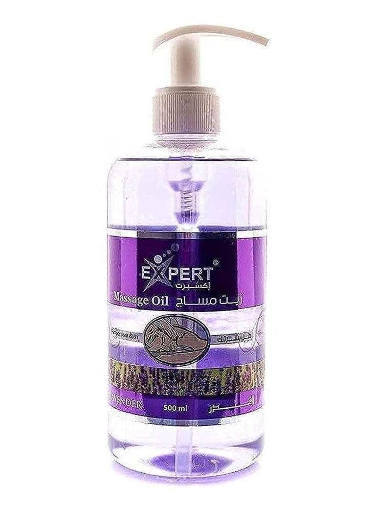 EXPERT Express Lavender Body Massage Oil, 500 ml
