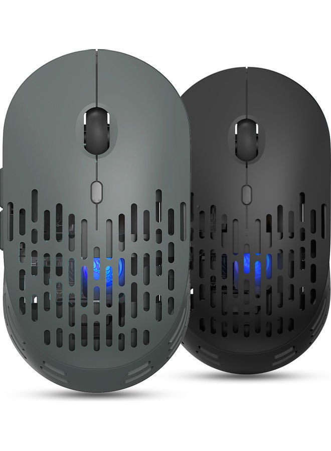 NIBEMINENT T38 2.4G Wireless Charging Mouse Black - Image 4