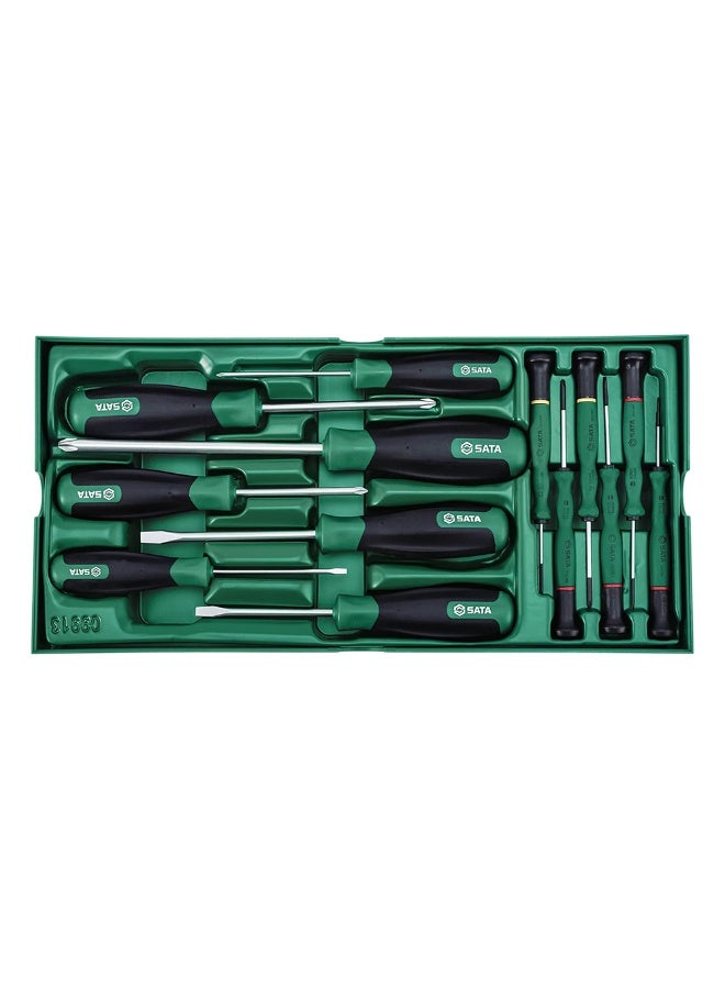Sata 13 Pieces Combination Screwdriver Set - ST09913SJ  - Image 3