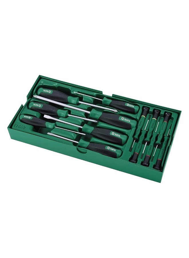 Sata 13 Pieces Combination Screwdriver Set - ST09913SJ  - Image 2