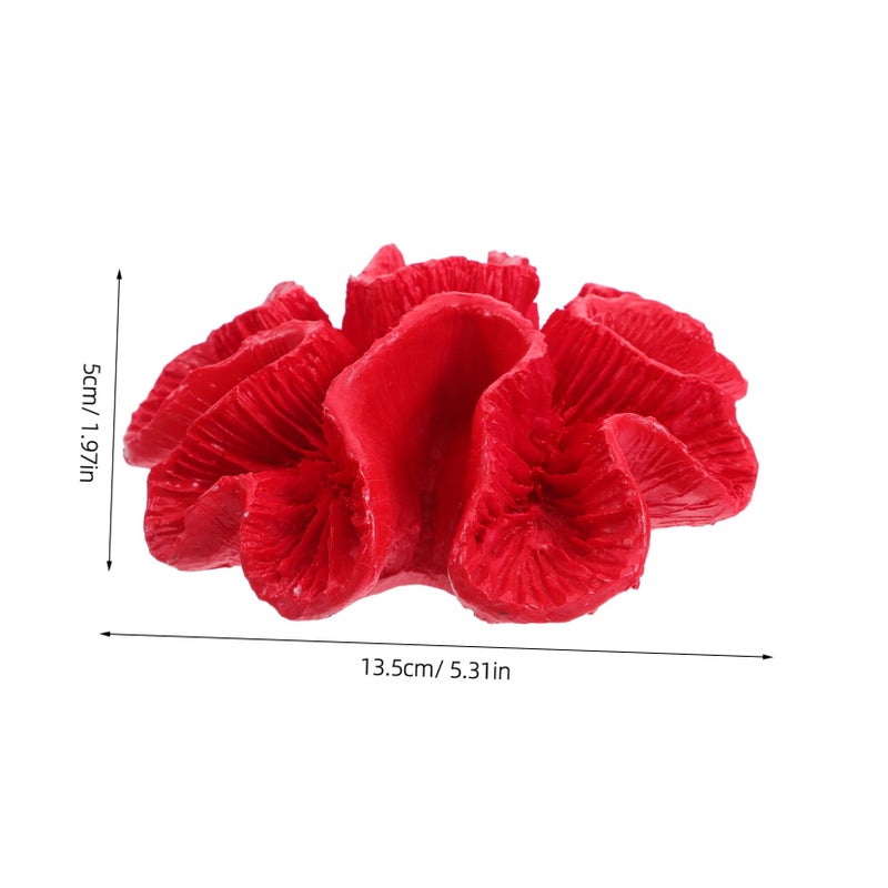 Realistic Resin Coral Branch Aquarium Ornament Fish Tank Decor - Image 3