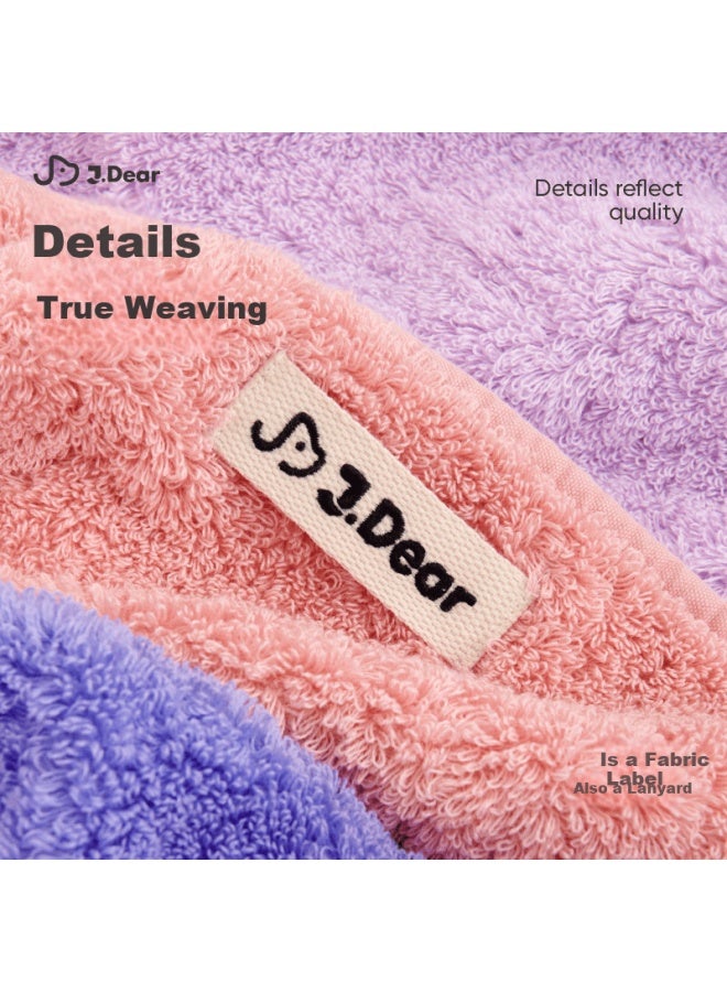 Sunvim Furui Home Textiles × Jdear Jd.com Collaboration Pure Cotton A-class Extra Large Extra Thick Xinjiang Long-staple Cotton Square Towel Deep Purple - Image 5