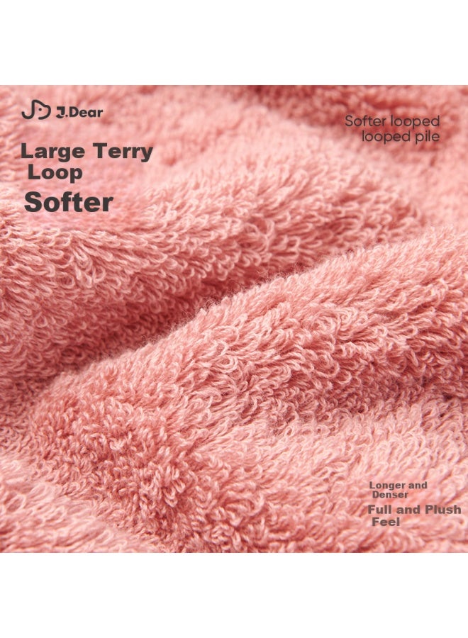 Sunvim Furui Home Textiles × Jdear Jd.com Collaboration Pure Cotton A-class Extra Large Extra Thick Xinjiang Long-staple Cotton Square Towel Deep Purple - Image 4