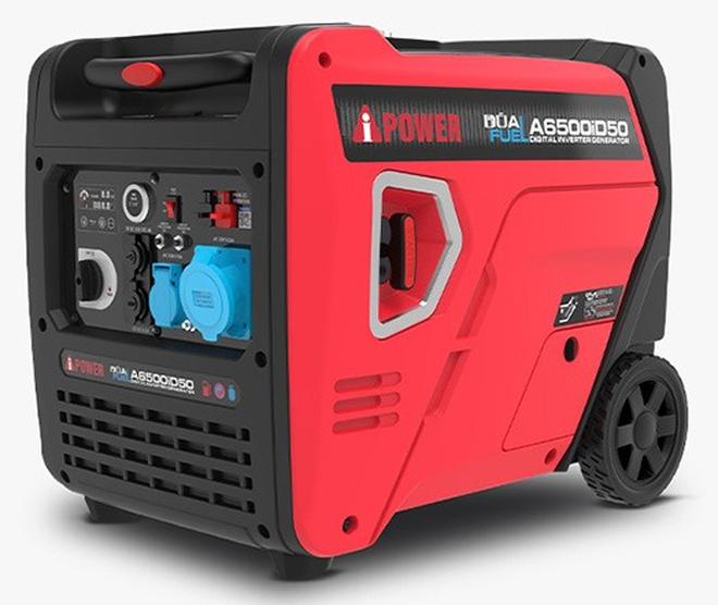 AIPOWER 6500W Gasoline Inverter Generator - 50Hz, 230V, Model SM6500Di - Image 1