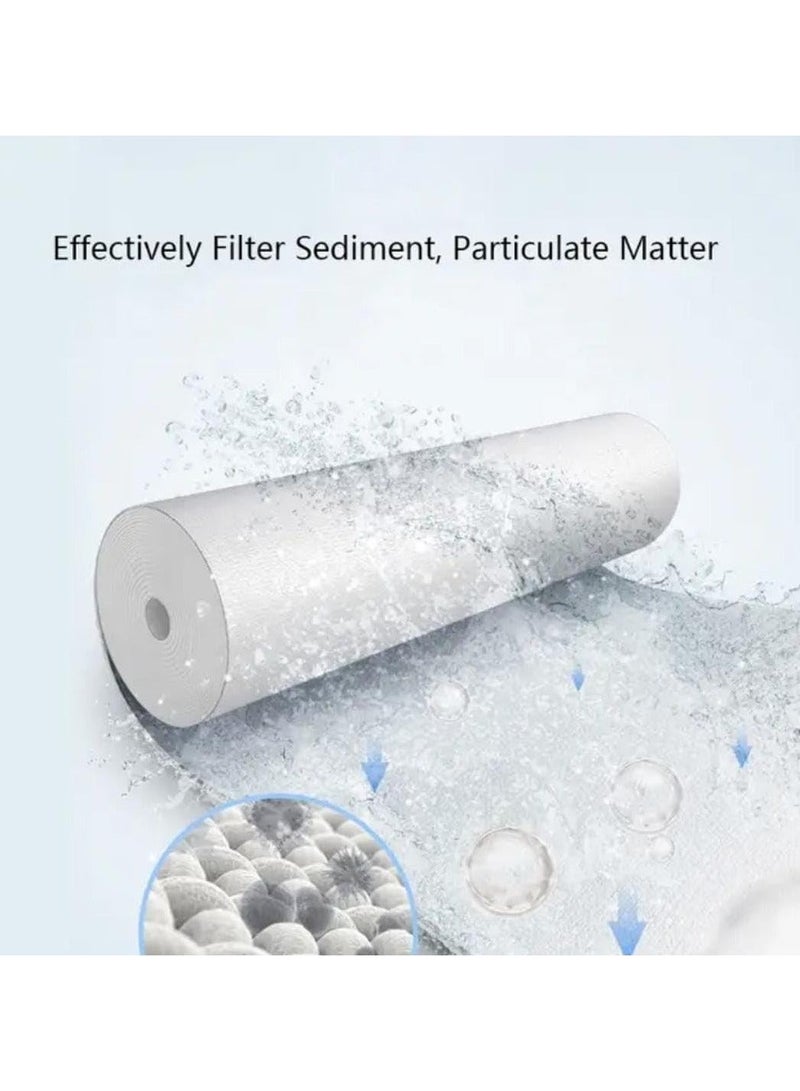 Kana 3 Stage water Filter, Whole House Water Filter,3-Stage water Filtration, Sets of High Capacity Replacement Pre-Filter Sets for Essence Series Reverse Osmosis Water Filter System Stage 1, 2&3. - Image 3