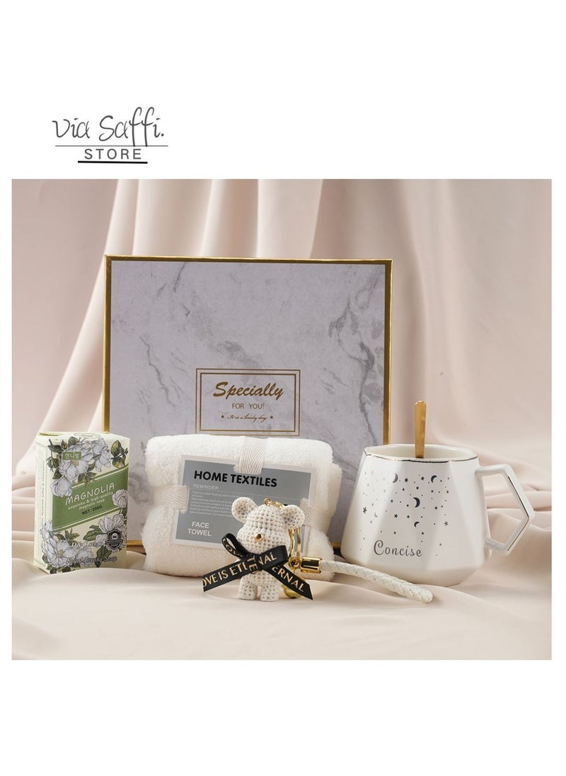 Via Saffi Gifts Basket for Women,Spa Gift Set for Women,Birthday Gifts for Women Mom Sister Girls Ladies  - Image 1