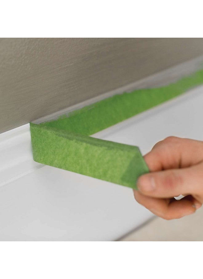 FrogTape FROGTAPE 1358464 Multi-Surface Painter's Tape with PAINTBLOCK, Medium Adhesion, 1.88" Wide x 60 Yards Long, Green  - Image 2