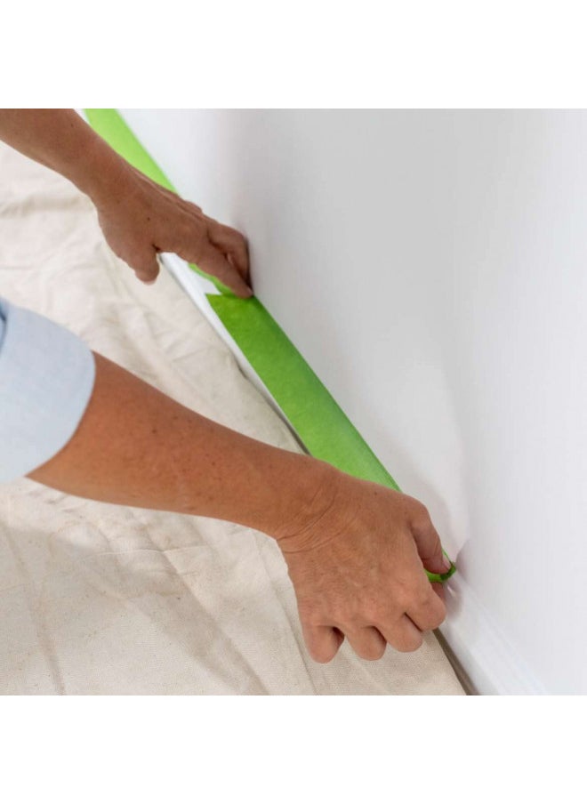 FrogTape FROGTAPE 1358464 Multi-Surface Painter's Tape with PAINTBLOCK, Medium Adhesion, 1.88" Wide x 60 Yards Long, Green  - Image 3