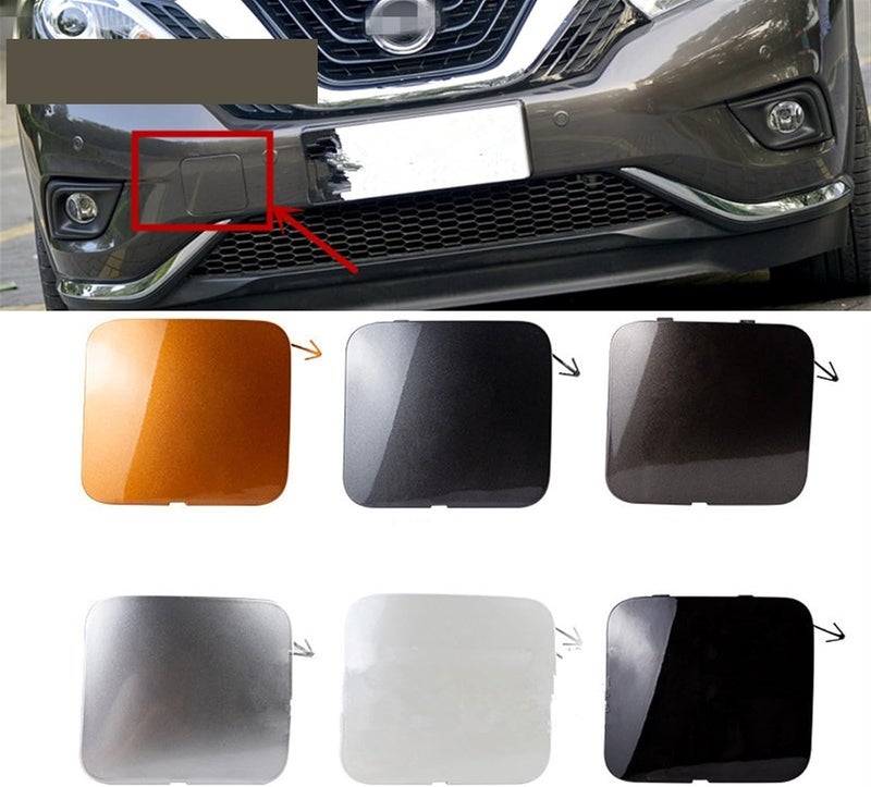QASULER Front Bumper Tow Hook Cover for Nissan Murano - Image 3