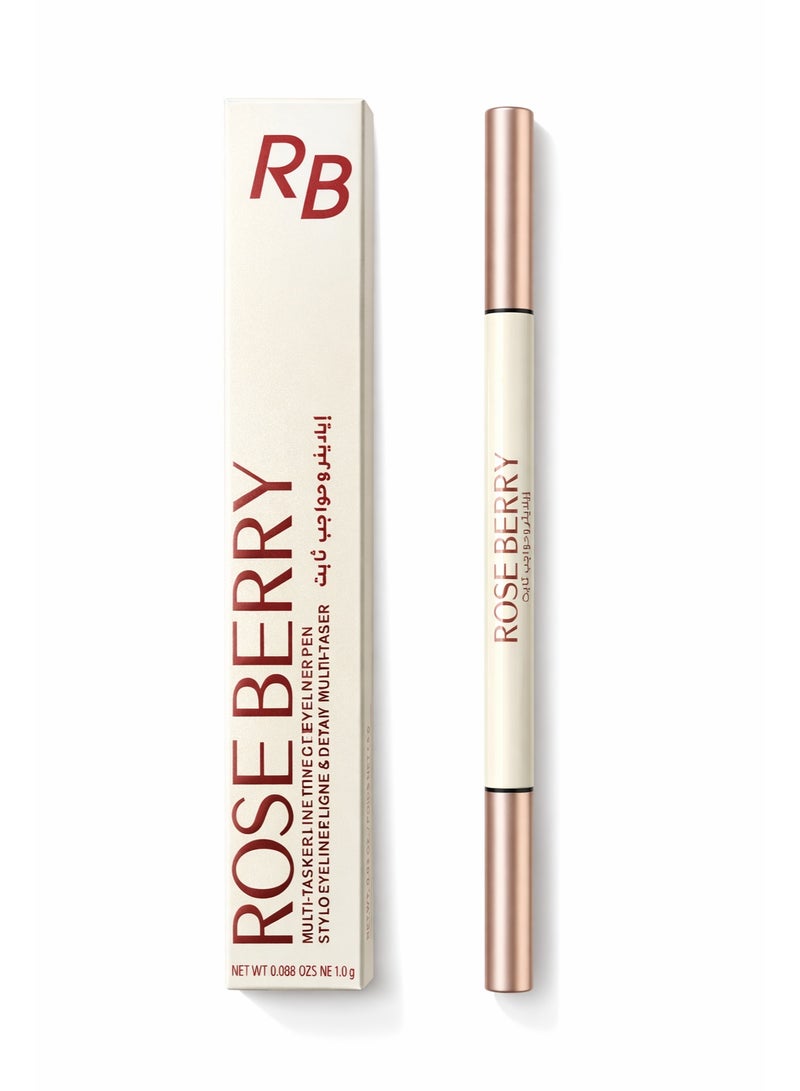 ROSE BERRY MULTI TASKER LINE&DETAIL EYELINER PEN STYLO EYELINER LIGNE & DETAIL MULTI-TASKER 1g - Image 1